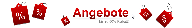 Angebote bis zu 50% Rabatt