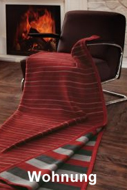 Warm und kuschelig auf dem Sofa liegen mit der Fleecedecke von BetzShop