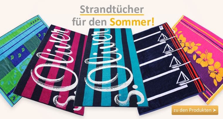 Strandlaken für den Sommer