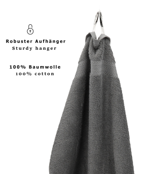 Preview: Betz 10-tlg. Handtuch-Set PREMIUM 100%Baumwolle 2 Duschtücher 4 Handtücher 2 Gästetücher 2 Waschhandschuhe Preview: Betz 10-teilige Handtuch-Set PREMIUM