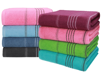 Preview: Betz XXL Badetuch 90 x 180 cm Strandtuch LINES 100% Baumwolle verschiedene Farben Preview: Betz XXL Badetuch 90 x 180 cm Strandtuch LINES 100% Baumwolle verschiedene Farben
