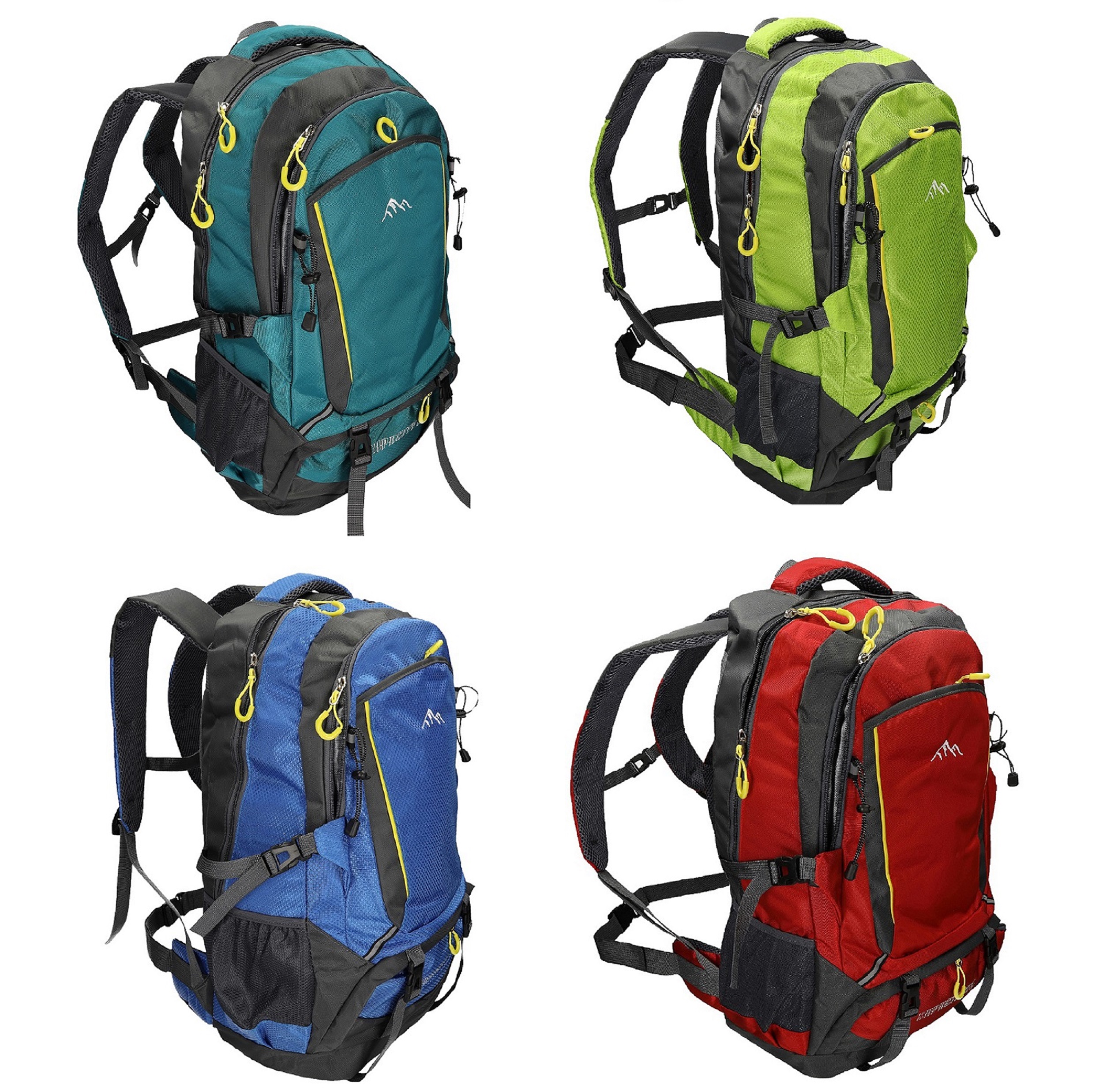 BETZ Mochila Unisex para Viaje Senderismo Camping Tiempo Libre Capacity II con 3 Bolsillos Volumen de 28 litros Color Azul